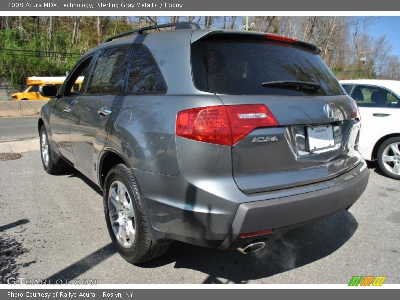 Sterling Gray Metallic / Ebony 2008 Acura MDX Technology