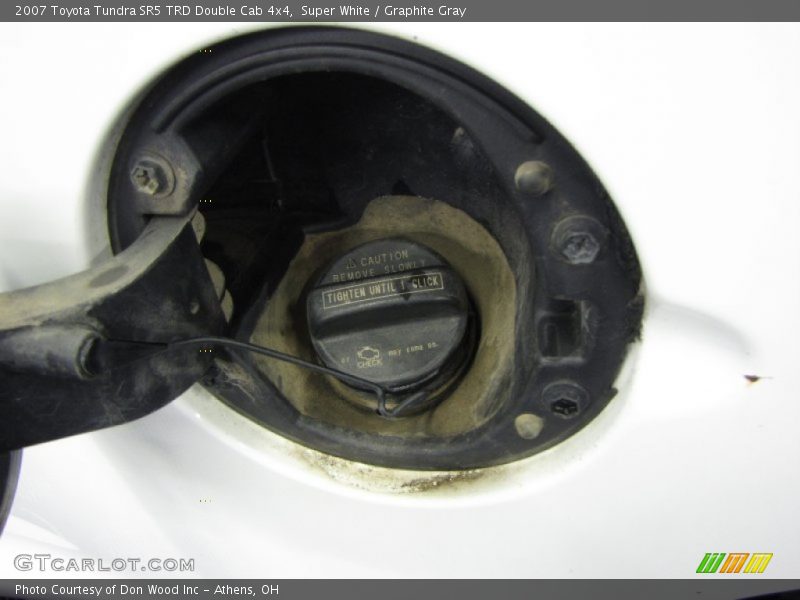 Super White / Graphite Gray 2007 Toyota Tundra SR5 TRD Double Cab 4x4