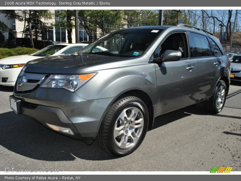 Sterling Gray Metallic / Ebony 2008 Acura MDX Technology