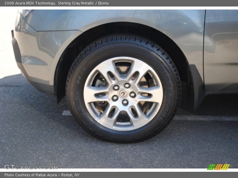 Sterling Gray Metallic / Ebony 2008 Acura MDX Technology