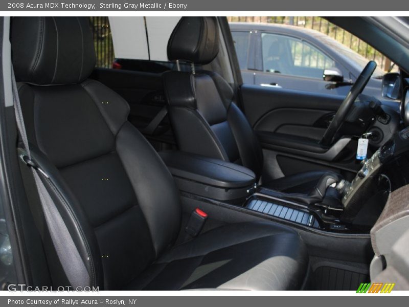 Sterling Gray Metallic / Ebony 2008 Acura MDX Technology