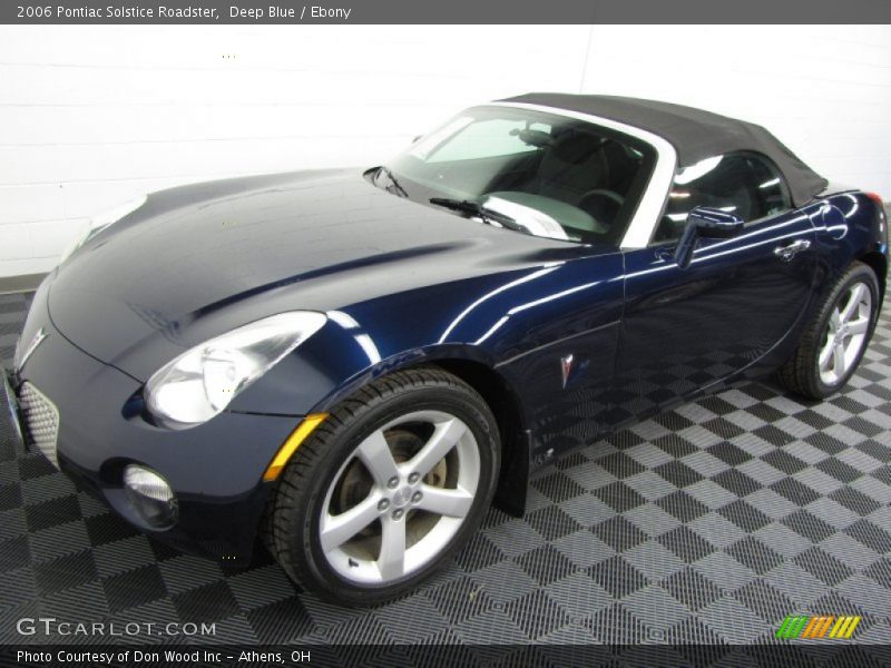 Deep Blue / Ebony 2006 Pontiac Solstice Roadster