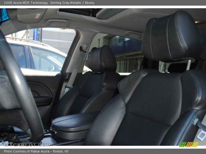 Sterling Gray Metallic / Ebony 2008 Acura MDX Technology