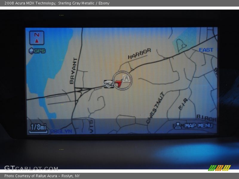 Sterling Gray Metallic / Ebony 2008 Acura MDX Technology