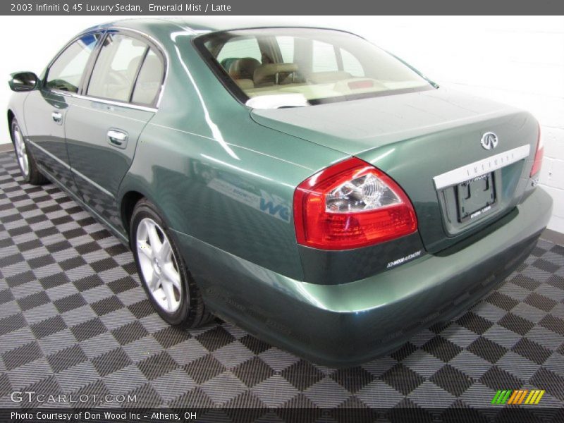  2003 Q 45 Luxury Sedan Emerald Mist