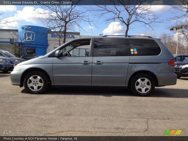 Granite Green / Quartz 2001 Honda Odyssey EX
