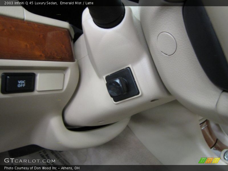 Emerald Mist / Latte 2003 Infiniti Q 45 Luxury Sedan