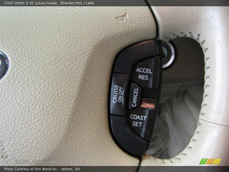 Controls of 2003 Q 45 Luxury Sedan