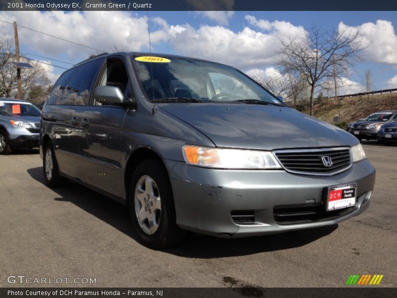 Granite Green / Quartz 2001 Honda Odyssey EX