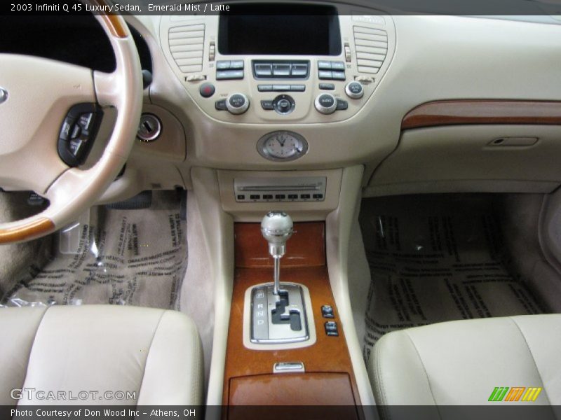 Dashboard of 2003 Q 45 Luxury Sedan