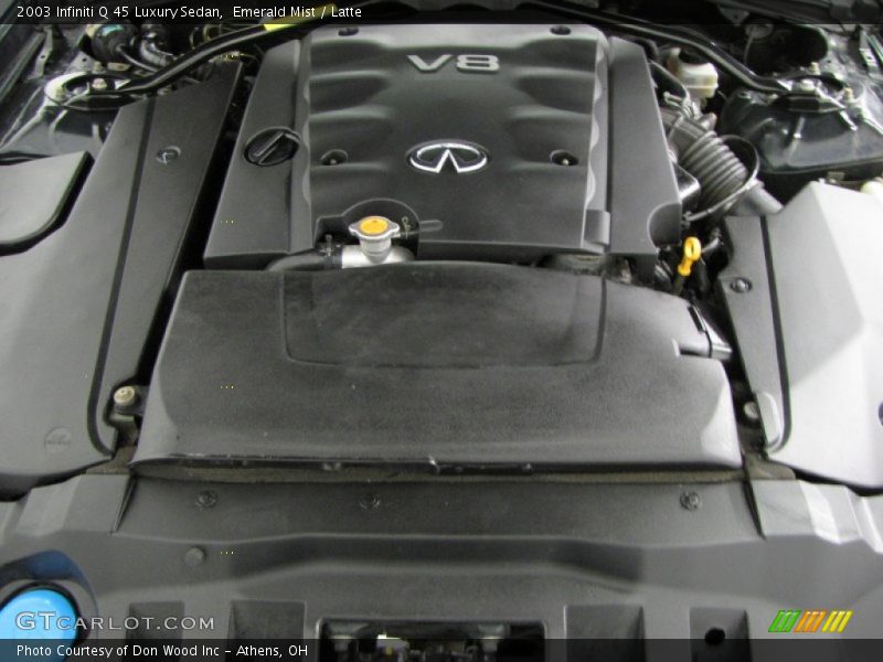  2003 Q 45 Luxury Sedan Engine - 4.5 Liter DOHC 32-Valve V8