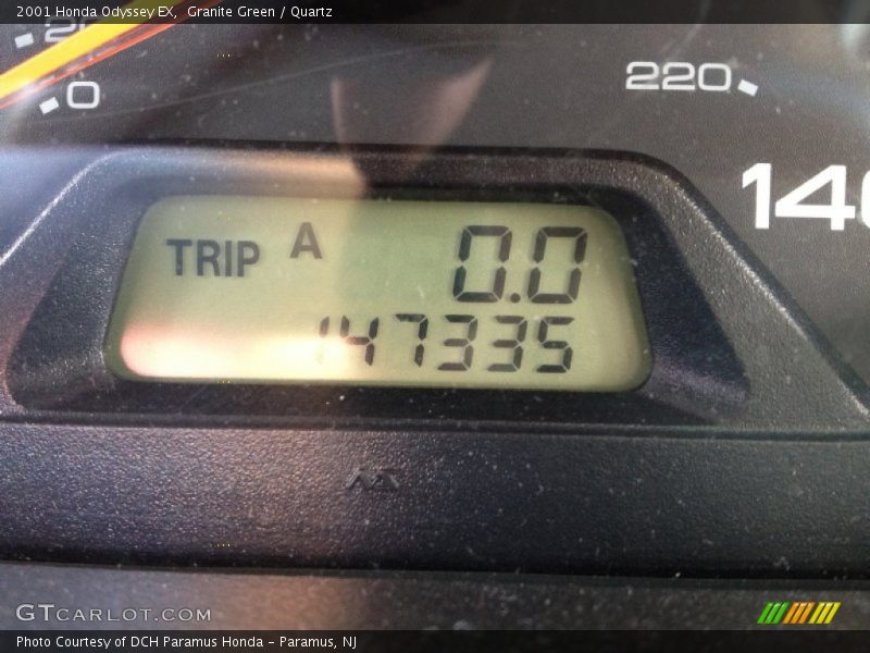 Granite Green / Quartz 2001 Honda Odyssey EX