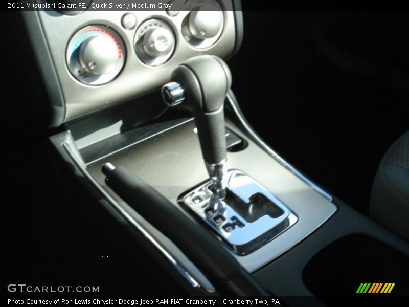 Quick Silver / Medium Gray 2011 Mitsubishi Galant FE