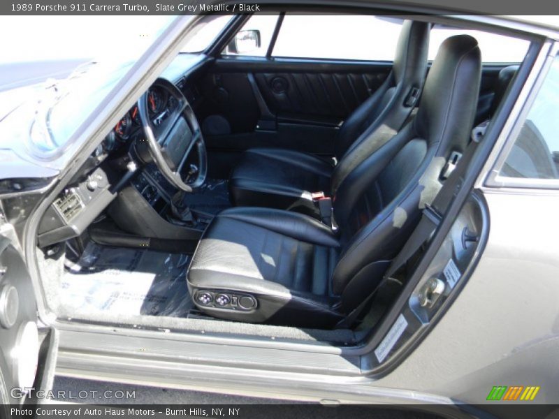  1989 911 Carrera Turbo Black Interior