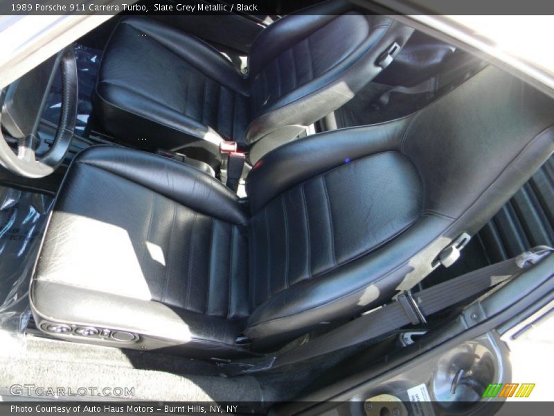 Front Seat of 1989 911 Carrera Turbo