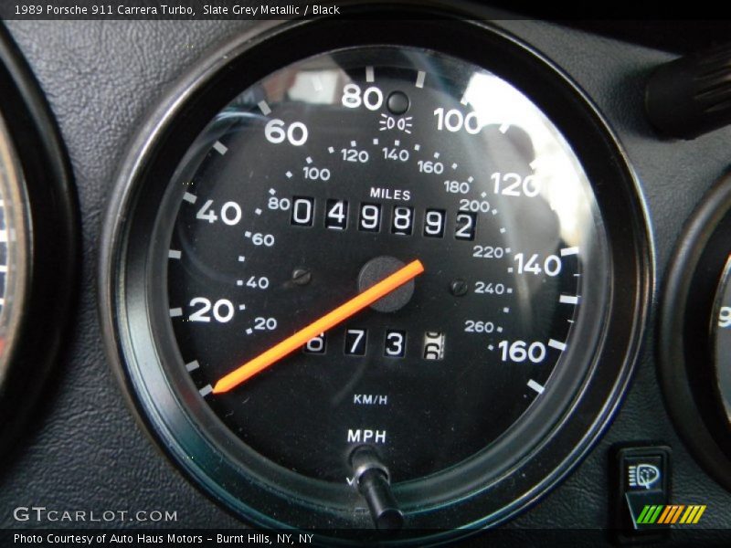  1989 911 Carrera Turbo Carrera Turbo Gauges