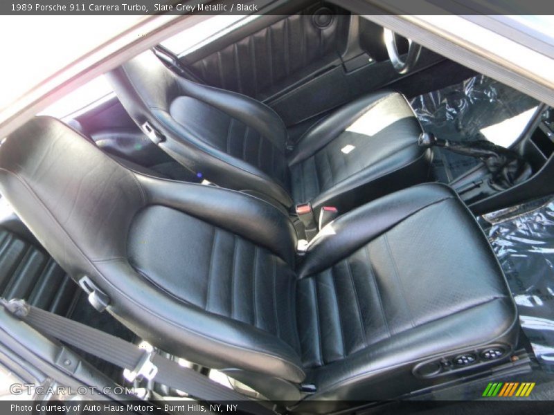 Front Seat of 1989 911 Carrera Turbo