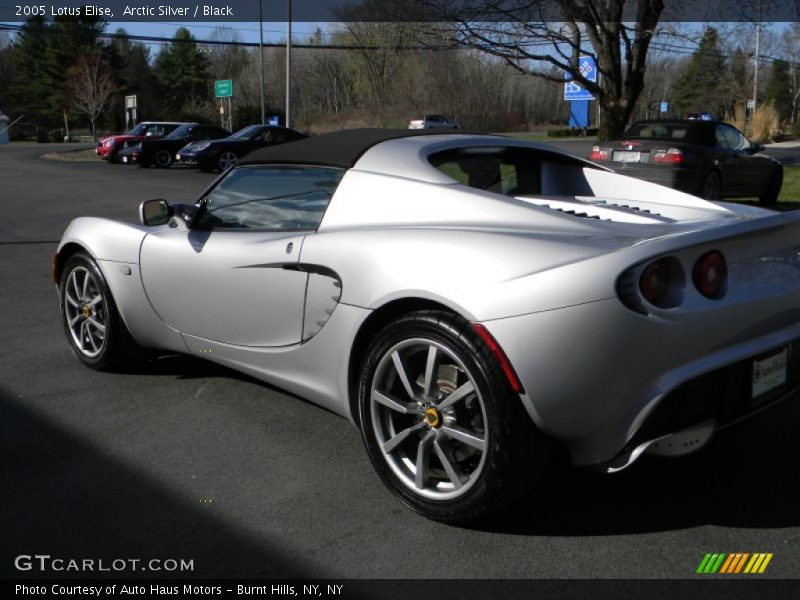 Arctic Silver / Black 2005 Lotus Elise