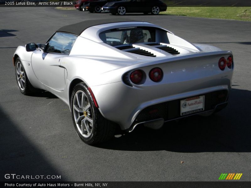 Arctic Silver / Black 2005 Lotus Elise