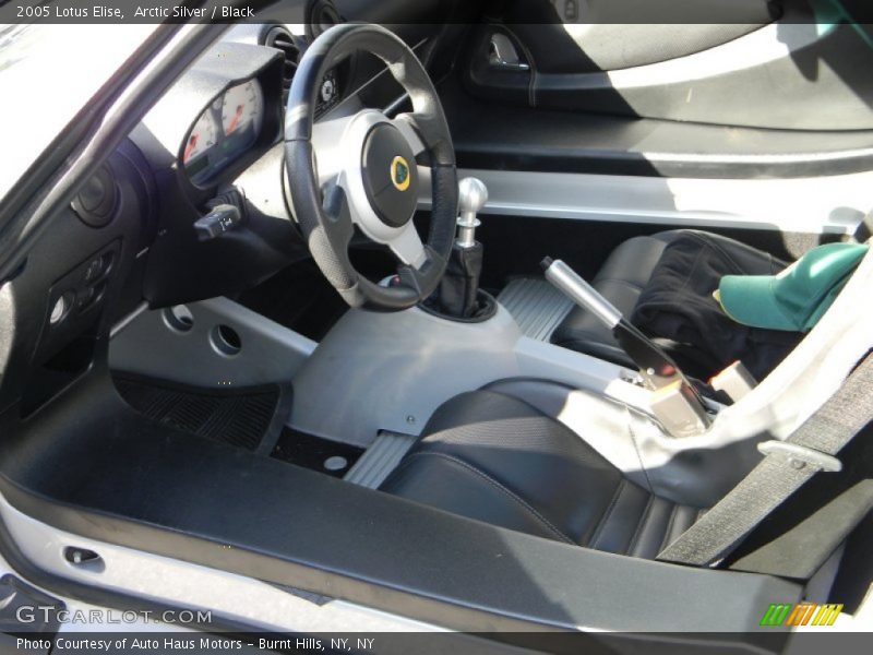 Arctic Silver / Black 2005 Lotus Elise