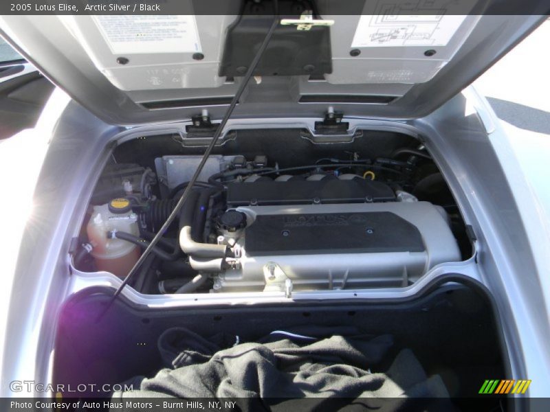 Arctic Silver / Black 2005 Lotus Elise