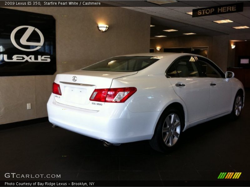 Starfire Pearl White / Cashmere 2009 Lexus ES 350