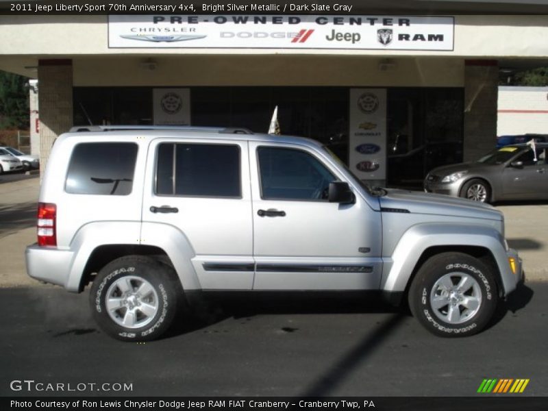 Bright Silver Metallic / Dark Slate Gray 2011 Jeep Liberty Sport 70th Anniversary 4x4