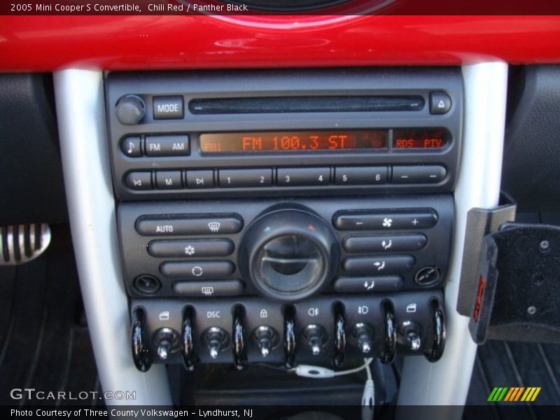 Chili Red / Panther Black 2005 Mini Cooper S Convertible