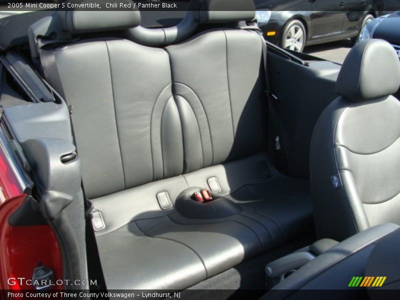 Chili Red / Panther Black 2005 Mini Cooper S Convertible