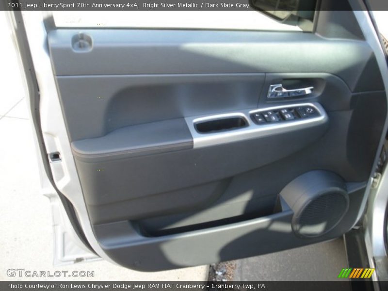 Bright Silver Metallic / Dark Slate Gray 2011 Jeep Liberty Sport 70th Anniversary 4x4