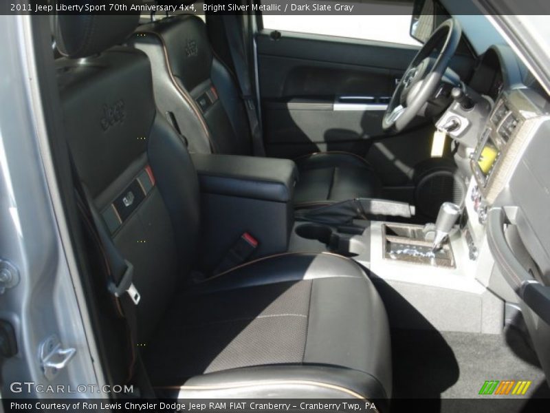Bright Silver Metallic / Dark Slate Gray 2011 Jeep Liberty Sport 70th Anniversary 4x4