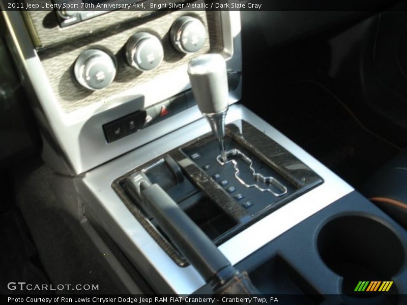 Bright Silver Metallic / Dark Slate Gray 2011 Jeep Liberty Sport 70th Anniversary 4x4