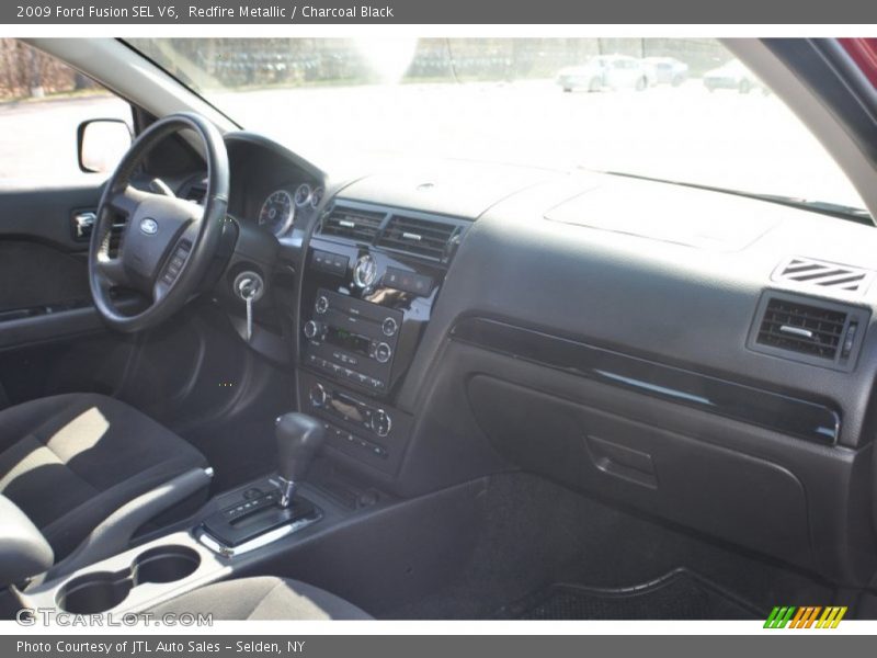 Redfire Metallic / Charcoal Black 2009 Ford Fusion SEL V6