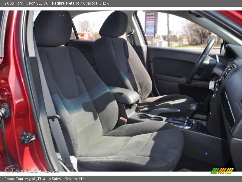 Redfire Metallic / Charcoal Black 2009 Ford Fusion SEL V6