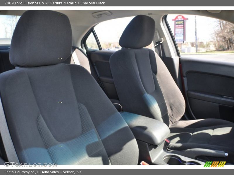 Redfire Metallic / Charcoal Black 2009 Ford Fusion SEL V6