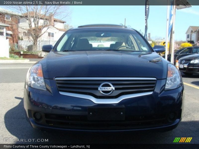 Navy Blue Metallic / Blond 2009 Nissan Altima 2.5 SL