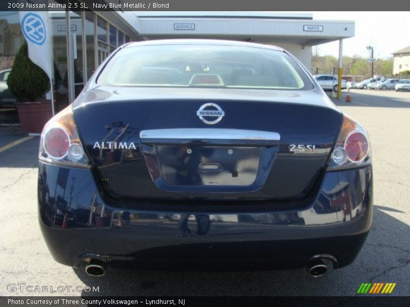 Navy Blue Metallic / Blond 2009 Nissan Altima 2.5 SL