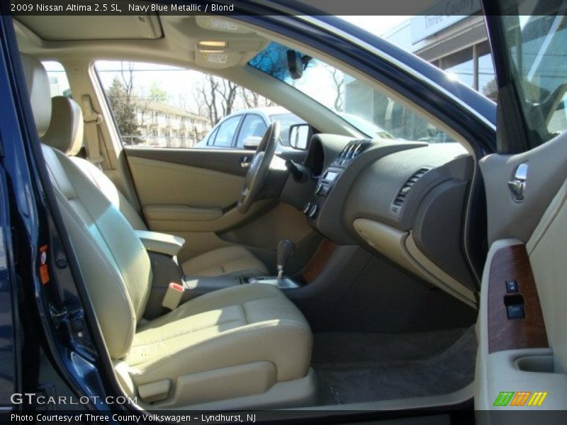Navy Blue Metallic / Blond 2009 Nissan Altima 2.5 SL