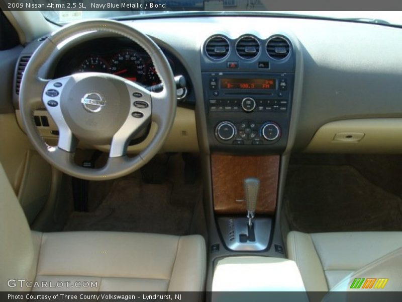 Navy Blue Metallic / Blond 2009 Nissan Altima 2.5 SL