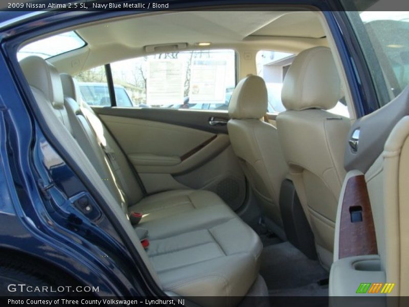 Navy Blue Metallic / Blond 2009 Nissan Altima 2.5 SL