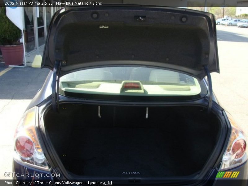 Navy Blue Metallic / Blond 2009 Nissan Altima 2.5 SL