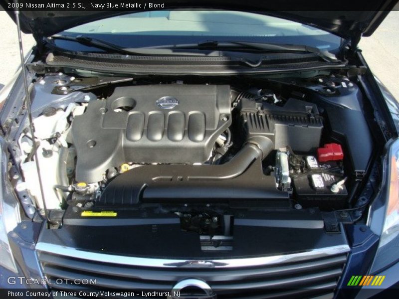 Navy Blue Metallic / Blond 2009 Nissan Altima 2.5 SL