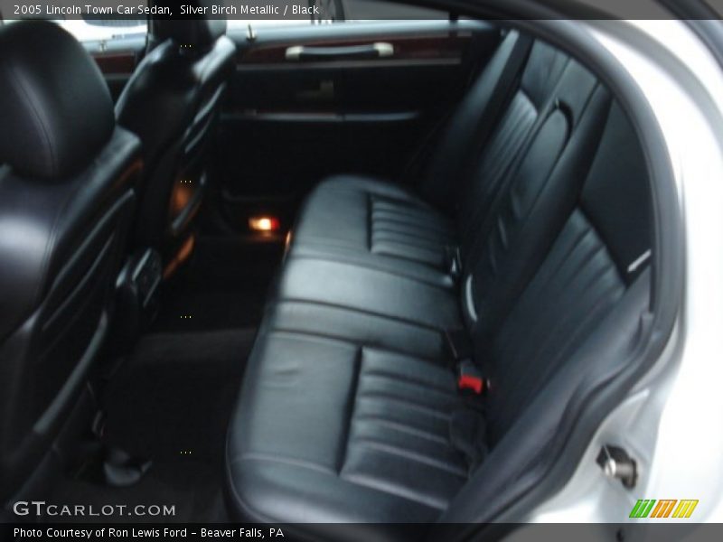 Silver Birch Metallic / Black 2005 Lincoln Town Car Sedan