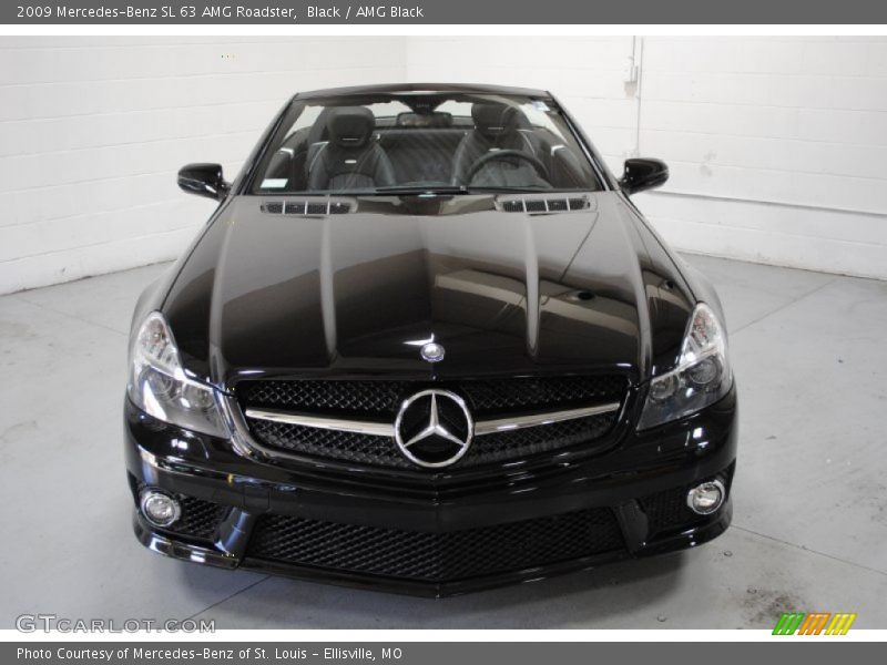 Black / AMG Black 2009 Mercedes-Benz SL 63 AMG Roadster