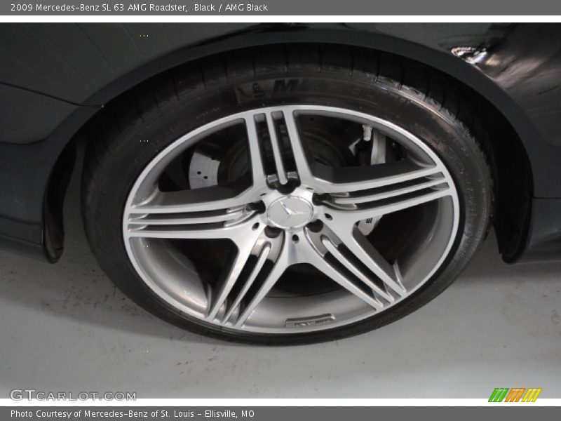 Black / AMG Black 2009 Mercedes-Benz SL 63 AMG Roadster