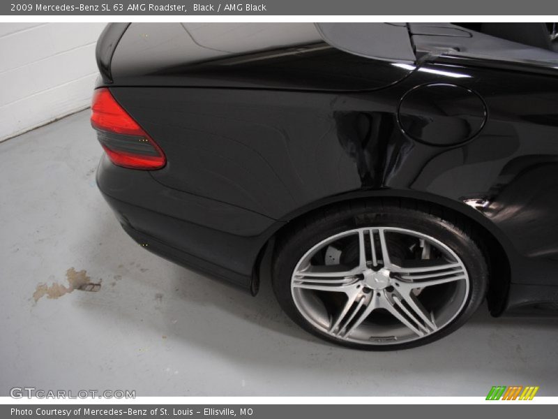 Black / AMG Black 2009 Mercedes-Benz SL 63 AMG Roadster