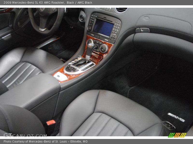Black / AMG Black 2009 Mercedes-Benz SL 63 AMG Roadster