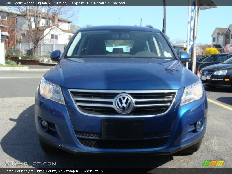 Sapphire Blue Metallic / Charcoal 2009 Volkswagen Tiguan SE 4Motion