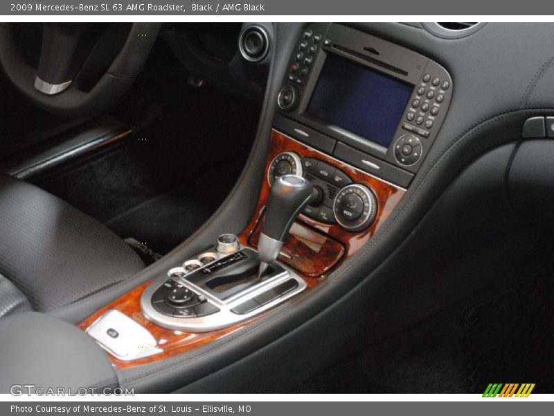Black / AMG Black 2009 Mercedes-Benz SL 63 AMG Roadster