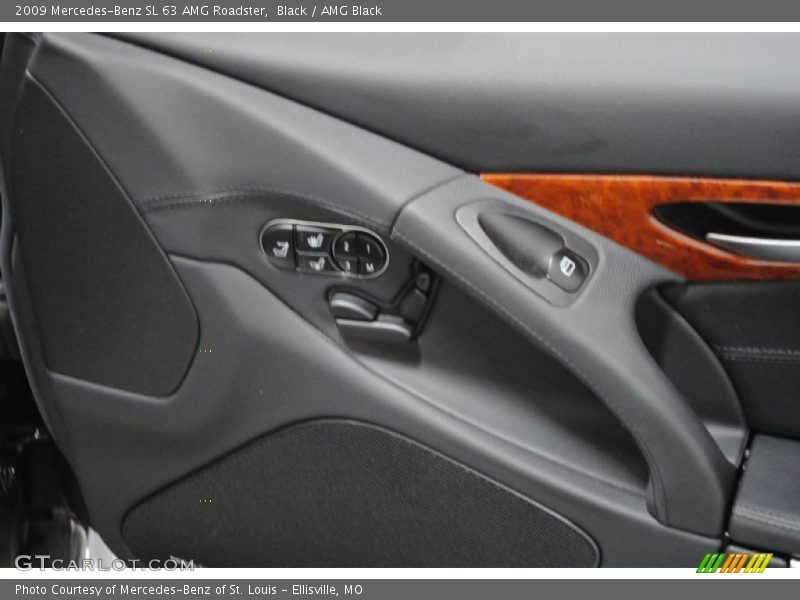 Black / AMG Black 2009 Mercedes-Benz SL 63 AMG Roadster